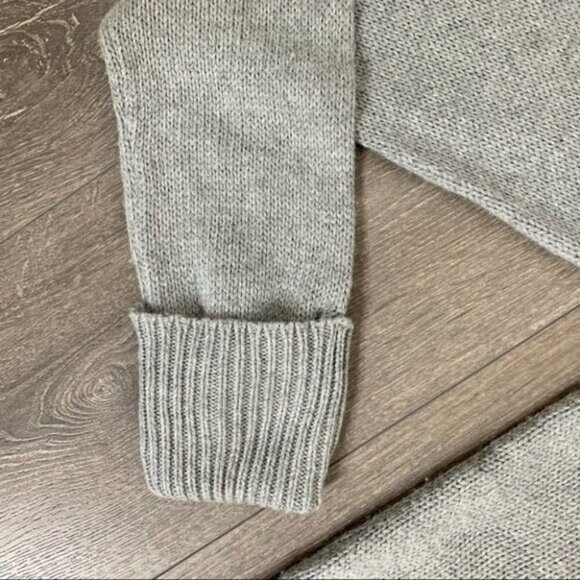 Free People One Teaspoon Classic Cotton Chunky Knit Sweater Grey Oversized XXS - Picture 11 of 15